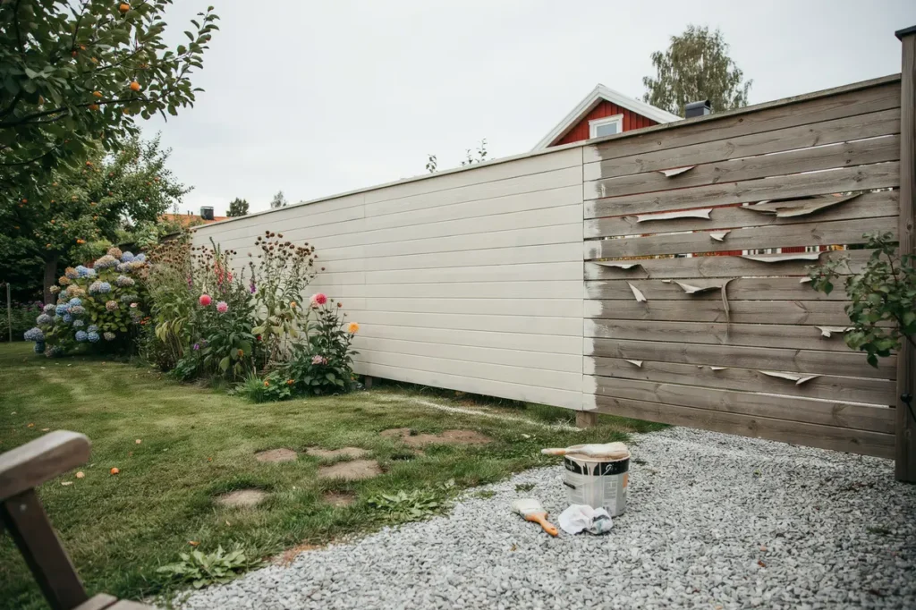 augusti r r tt tid att m la staketet s skyddar du tr et innan h stfukten kommer