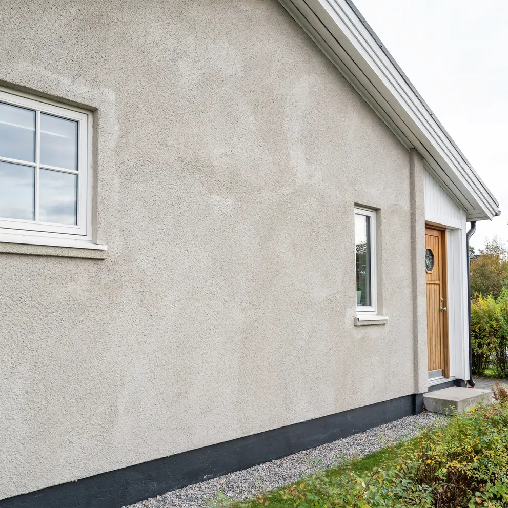 renovera fasad spritputs hasselby